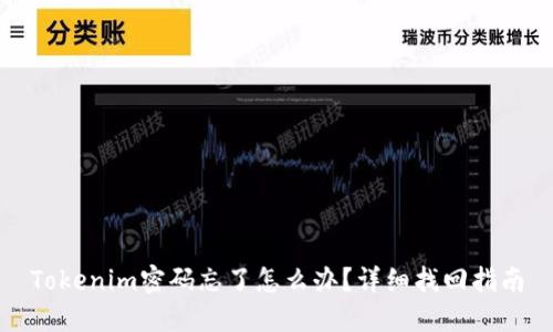 Tokenim密码忘了怎么办？详细找回指南