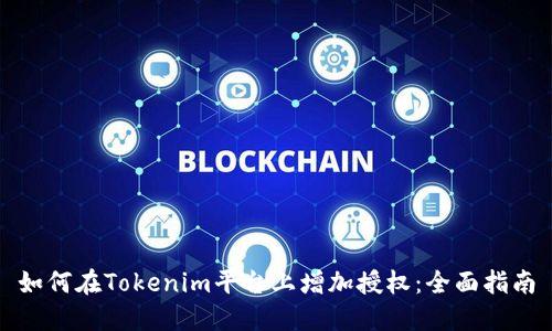 如何在Tokenim平台上增加授权：全面指南