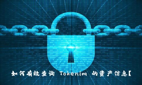 如何有效查询 Tokenim 的资产信息？